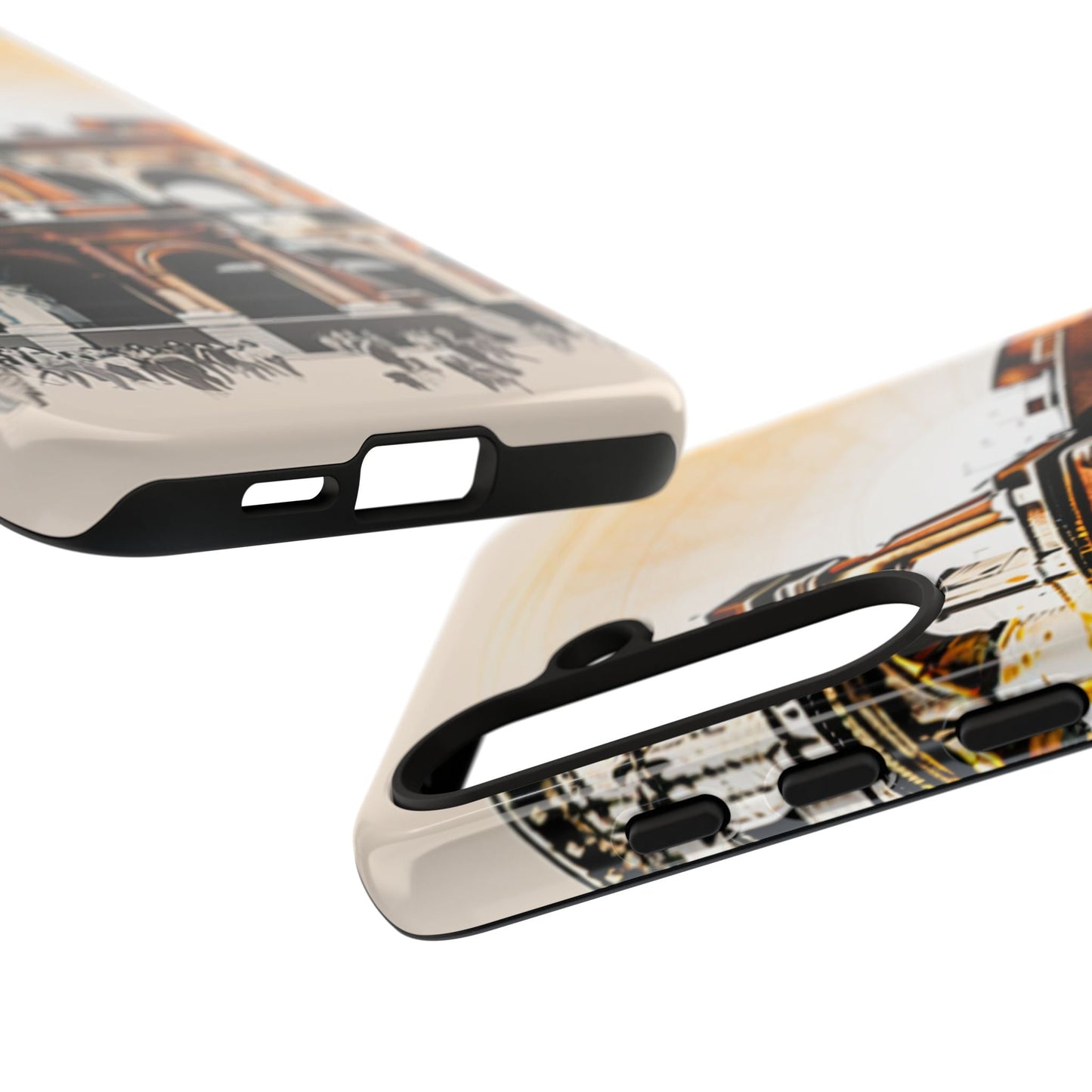 Rome Colosseum Samsung Galaxy Case - Historic Landmark Artwork with Italian Flair - BOGO Cases