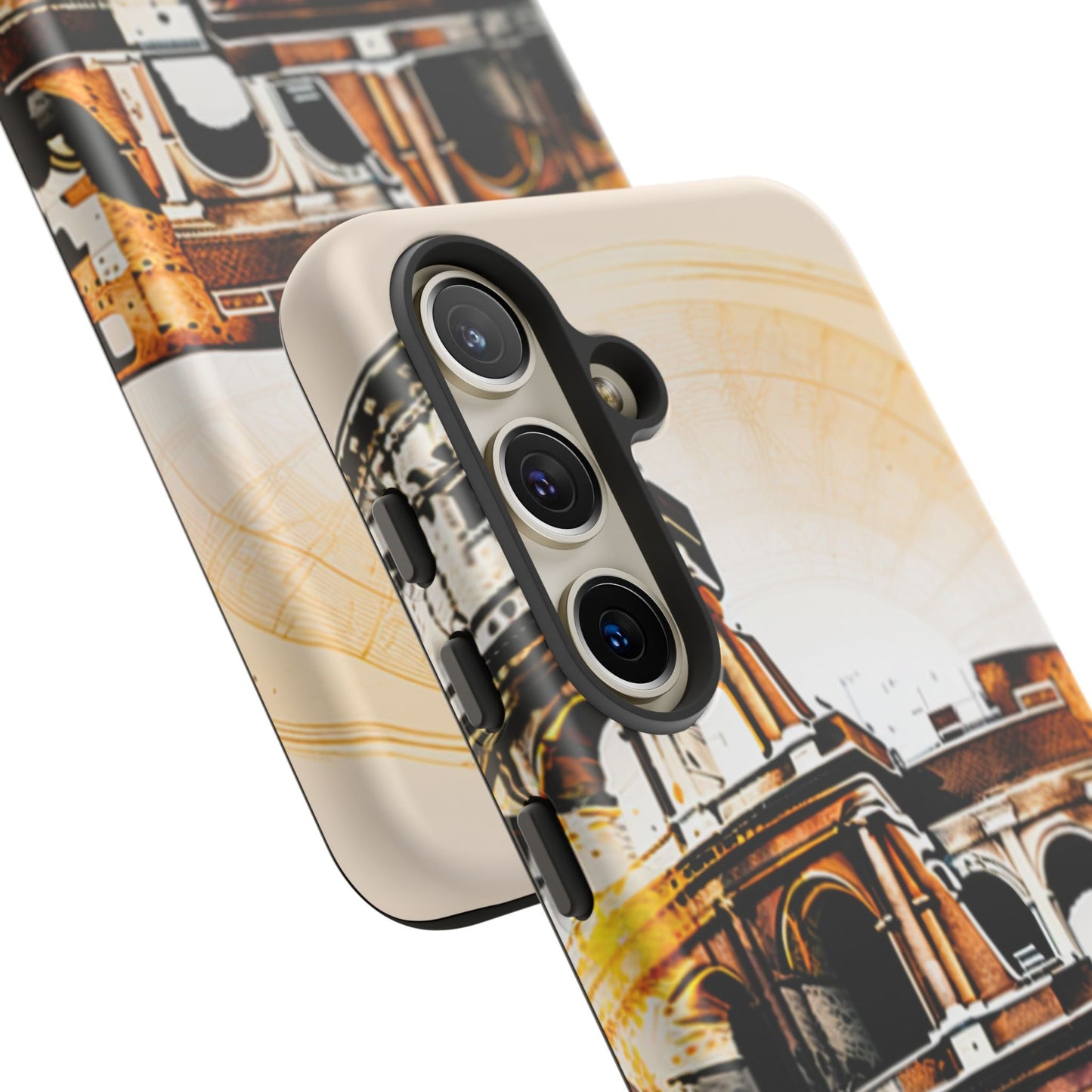Rome Colosseum Samsung Galaxy Case - Historic Landmark Artwork with Italian Flair - BOGO Cases