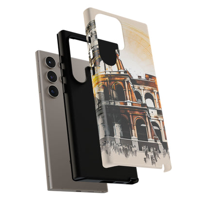 Rome Colosseum Samsung Galaxy Case - Historic Landmark Artwork with Italian Flair - BOGO Cases