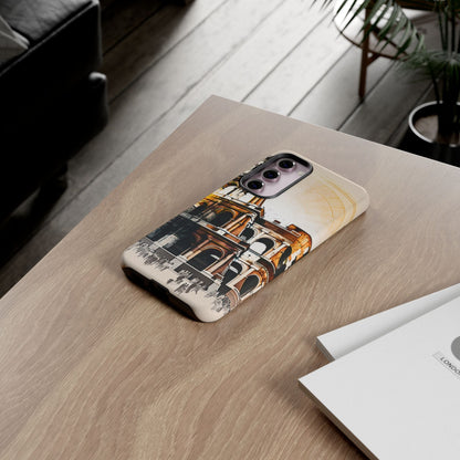 Rome Colosseum Samsung Galaxy Case - Historic Landmark Artwork with Italian Flair - BOGO Cases