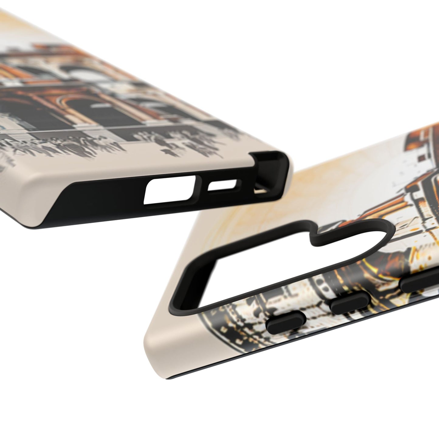 Rome Colosseum Samsung Galaxy Case - Historic Landmark Artwork with Italian Flair - BOGO Cases