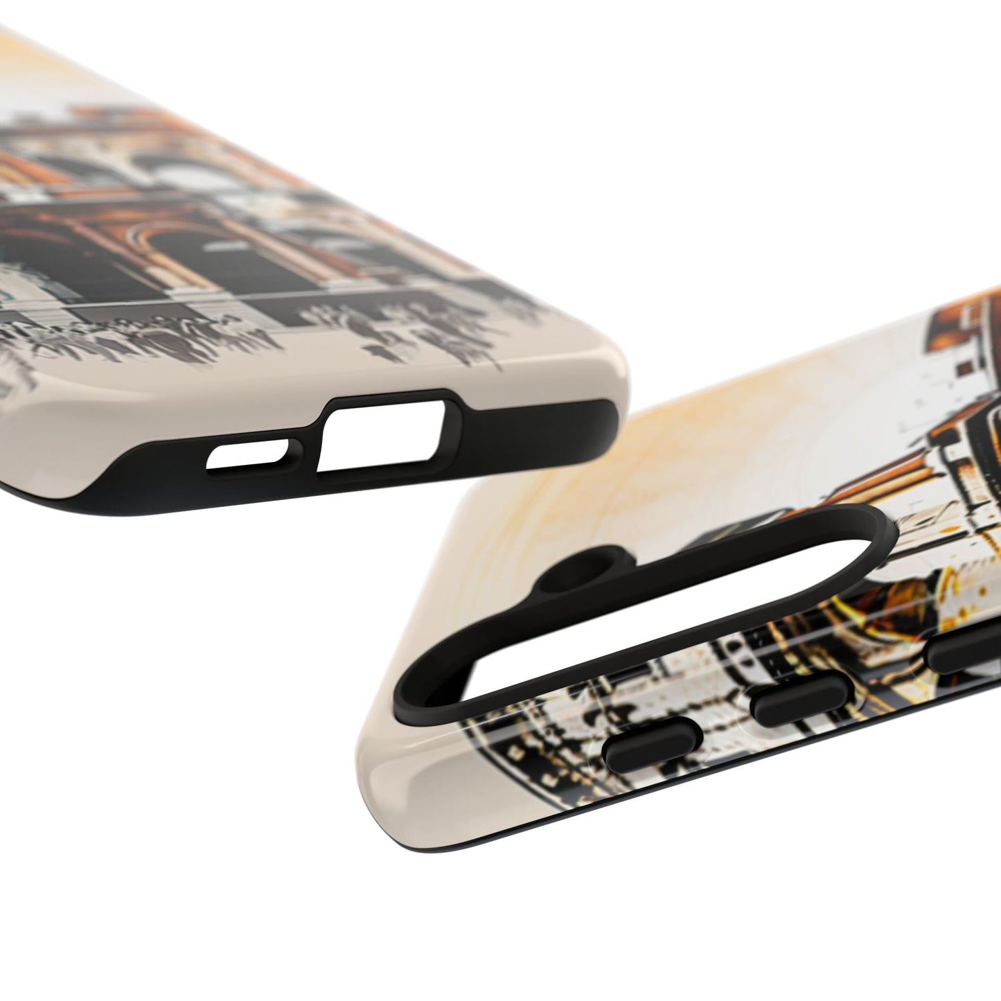 Rome Colosseum Samsung Galaxy Case - Historic Landmark Artwork with Italian Flair - BOGO Cases