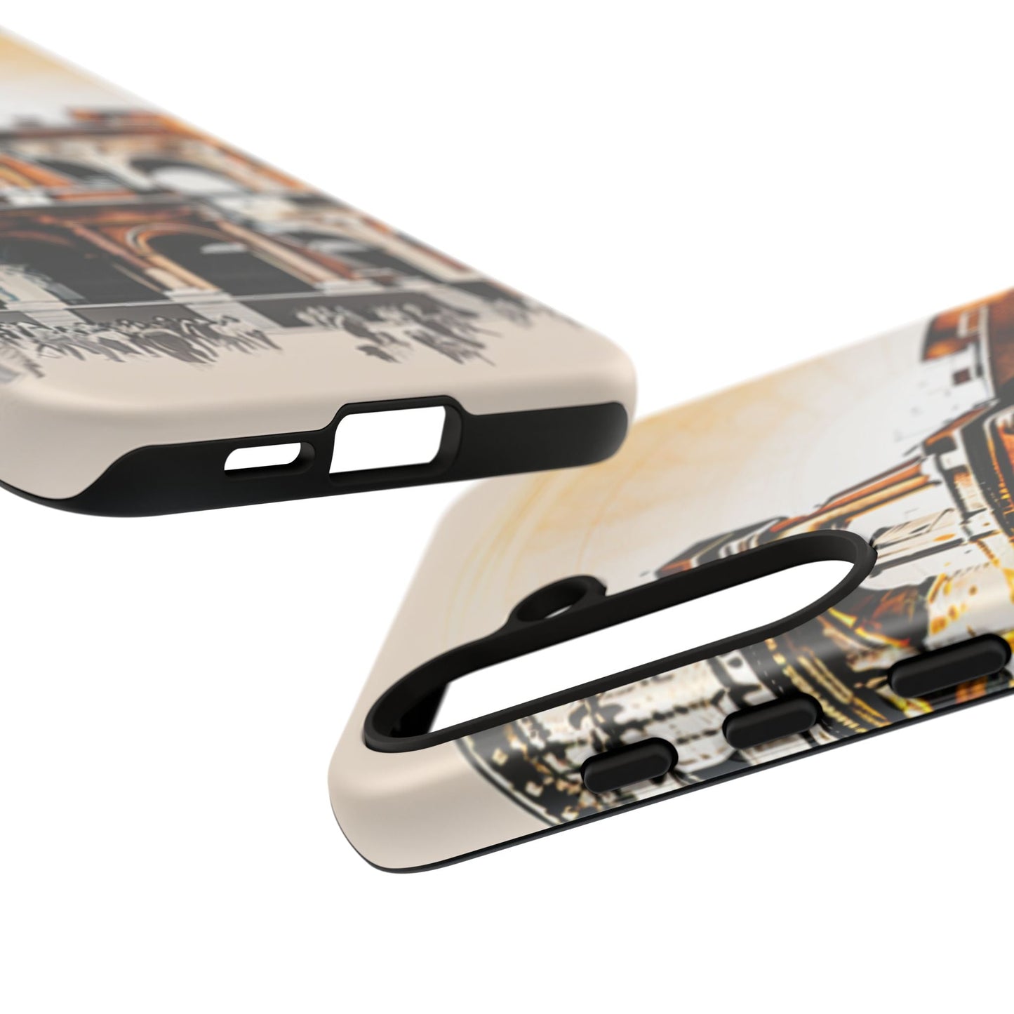 Rome Colosseum Samsung Galaxy Case - Historic Landmark Artwork with Italian Flair - BOGO Cases