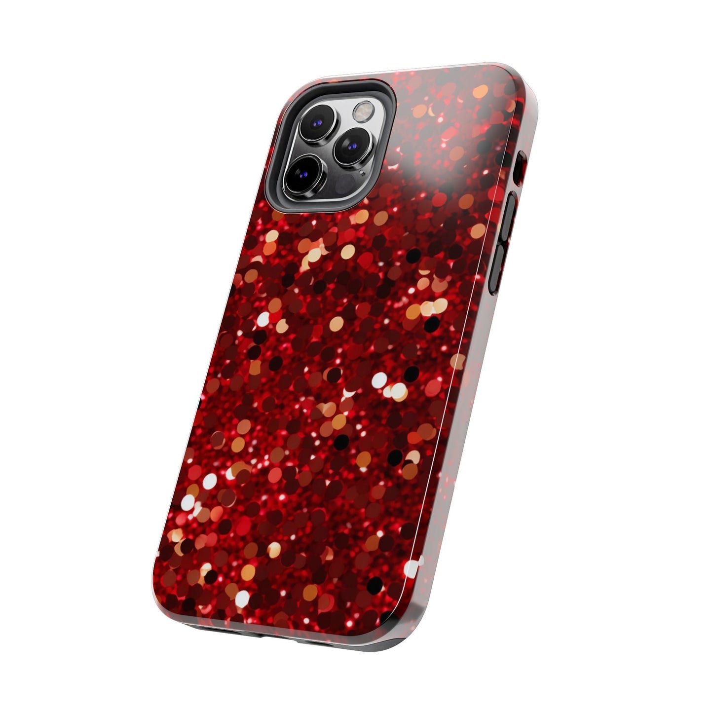 Ruby Red Glitter Sparkle - iPhone Series Case - BOGO Cases