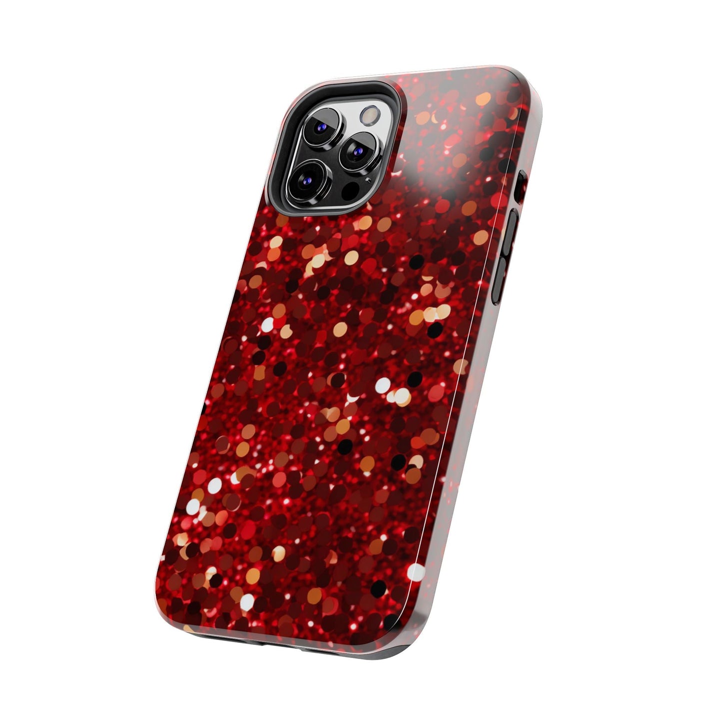 Ruby Red Glitter Sparkle - iPhone Series Case - BOGO Cases