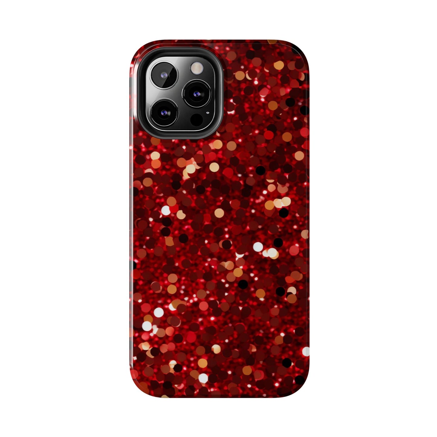 Ruby Red Glitter Sparkle - iPhone Series Case - BOGO Cases