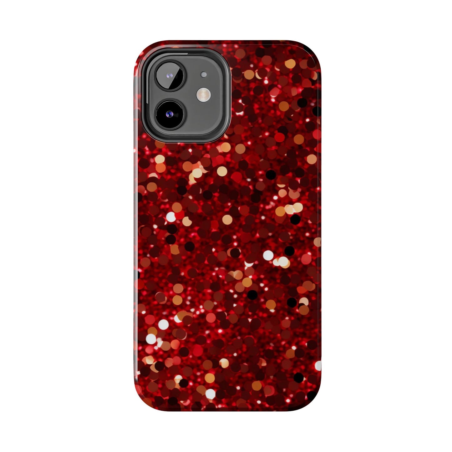 Ruby Red Glitter Sparkle - iPhone Series Case - BOGO Cases