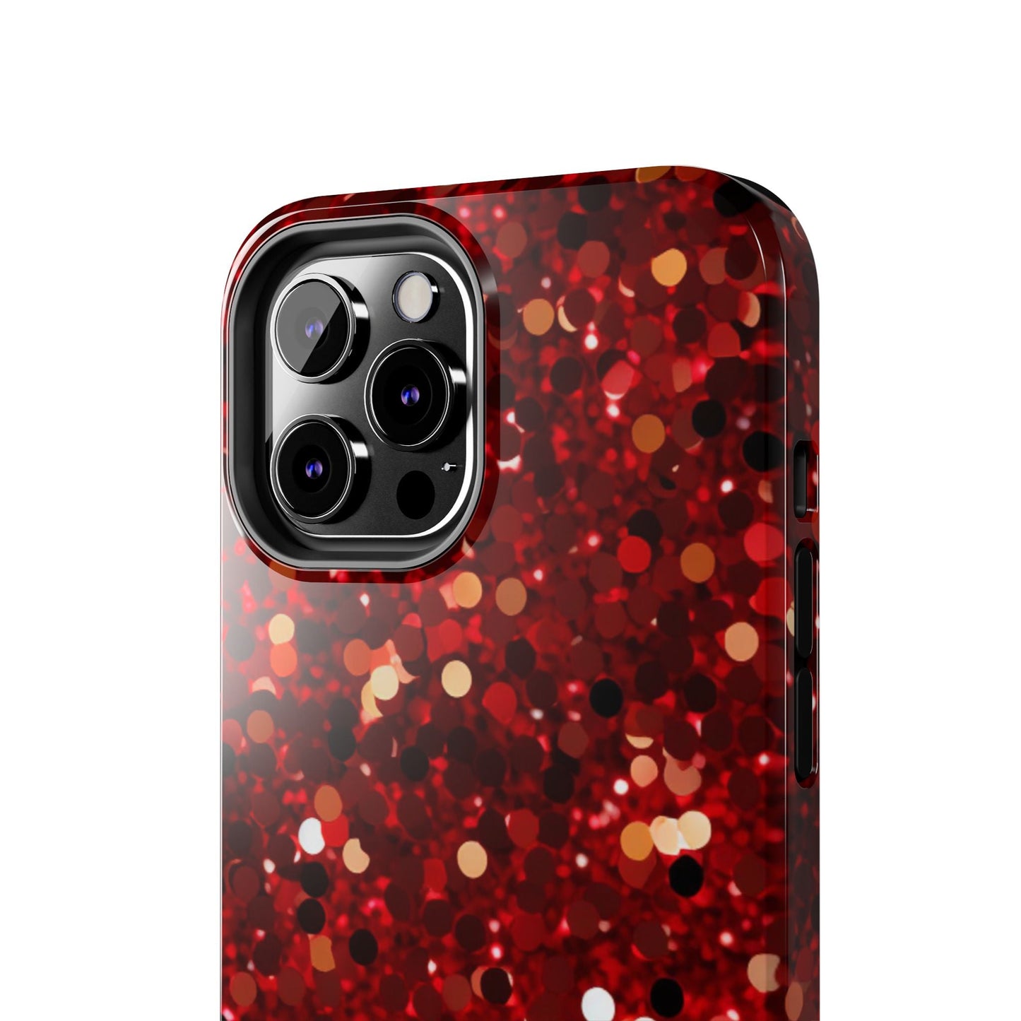 Ruby Red Glitter Sparkle - iPhone Series Case - BOGO Cases
