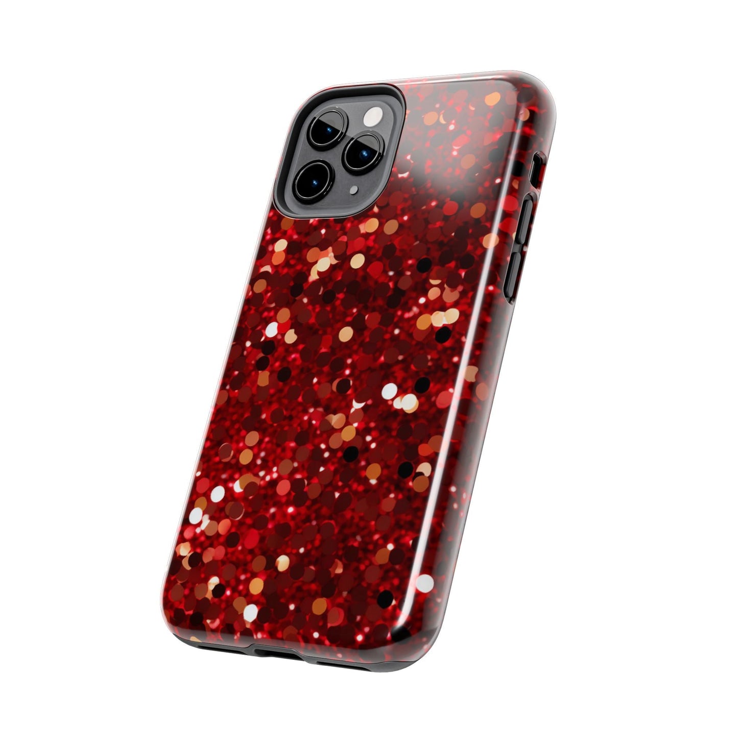 Ruby Red Glitter Sparkle - iPhone Series Case - BOGO Cases