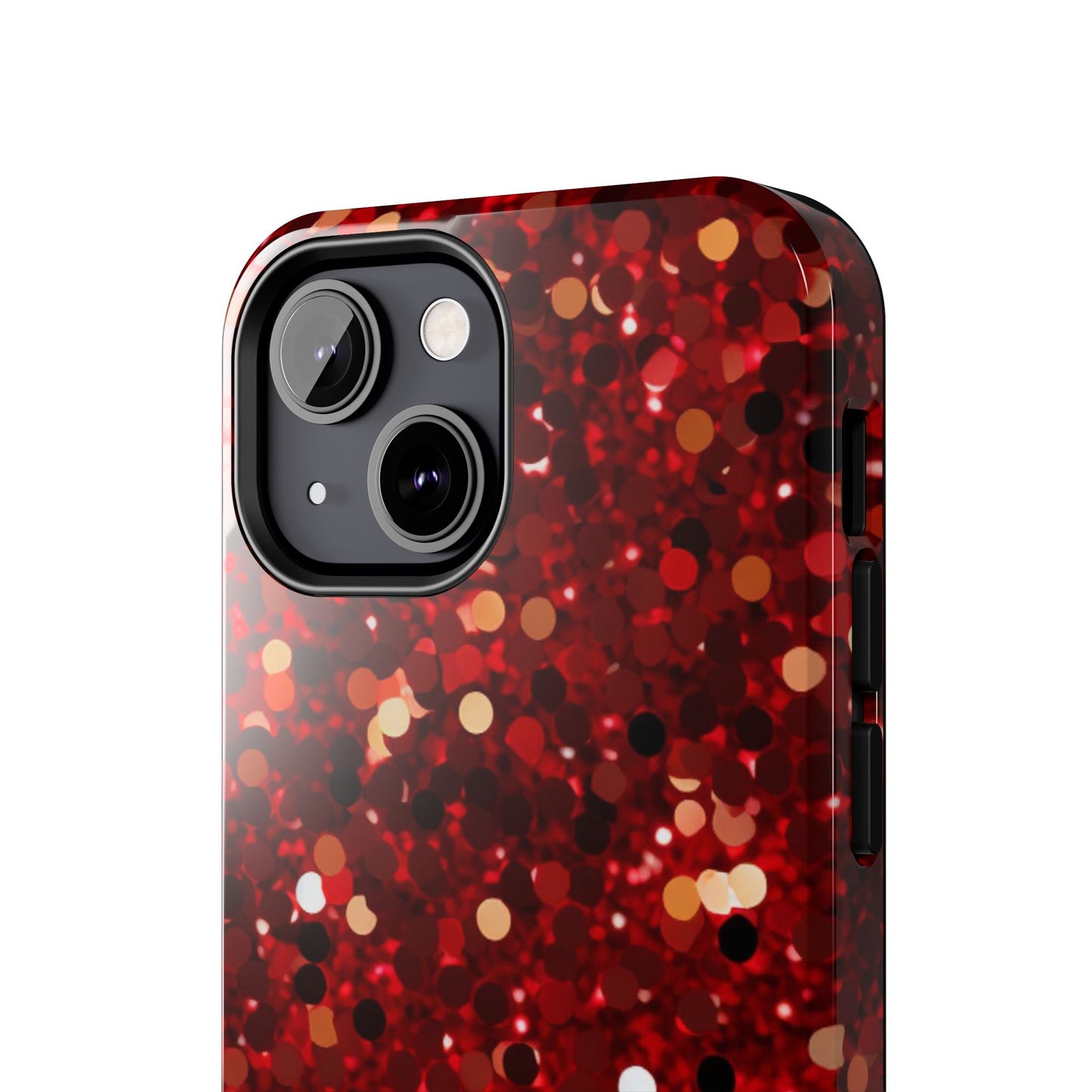 Ruby Red Glitter Sparkle - iPhone Series Case - BOGO Cases