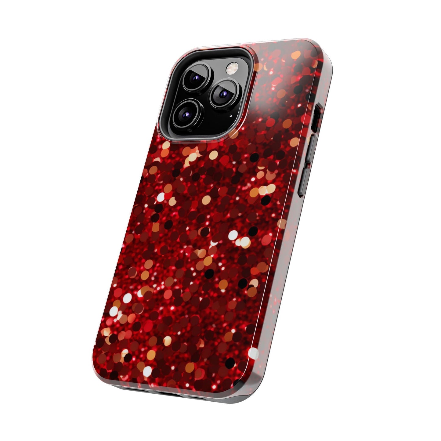 Ruby Red Glitter Sparkle - iPhone Series Case - BOGO Cases