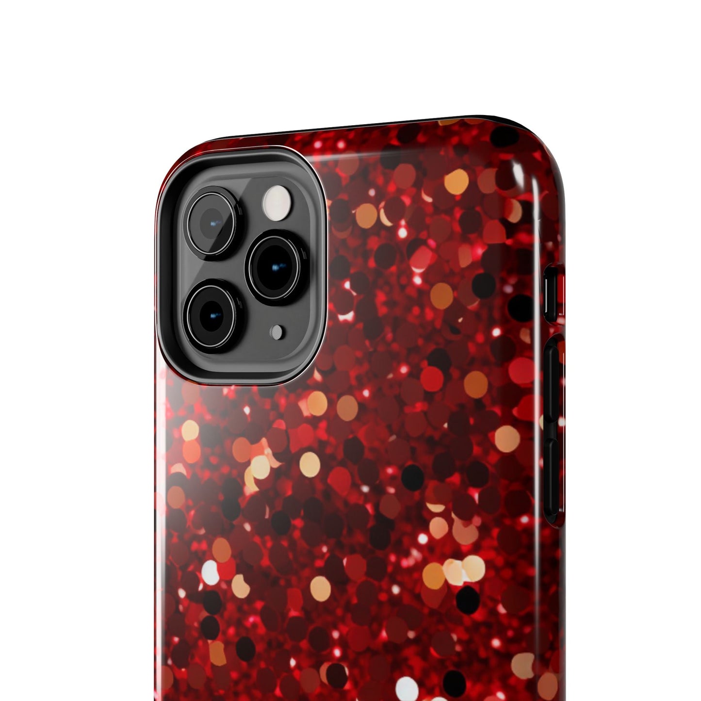 Ruby Red Glitter Sparkle - iPhone Series Case - BOGO Cases