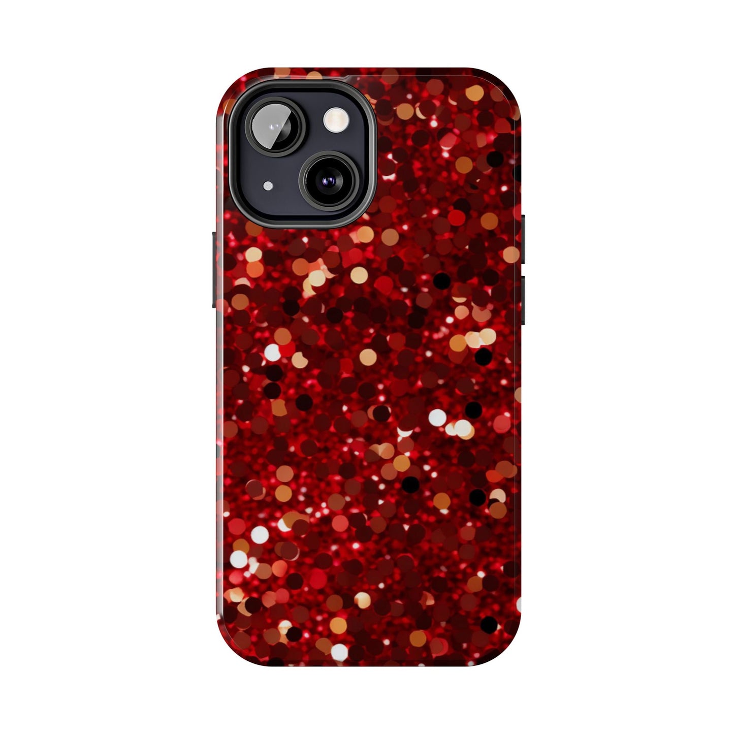 Ruby Red Glitter Sparkle - iPhone Series Case - BOGO Cases