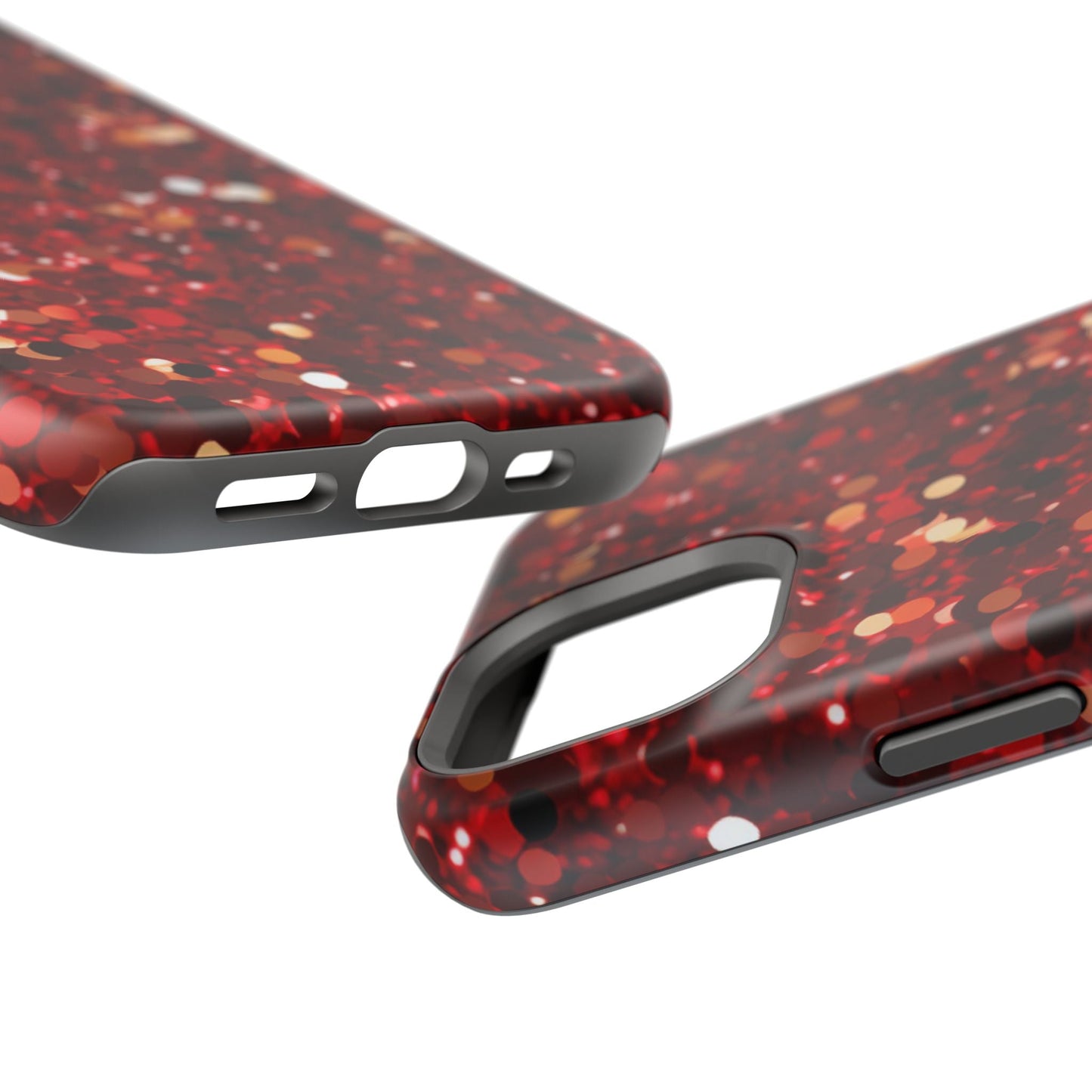 Ruby Red Glitter Sparkle MagSafe Case - BOGO Cases