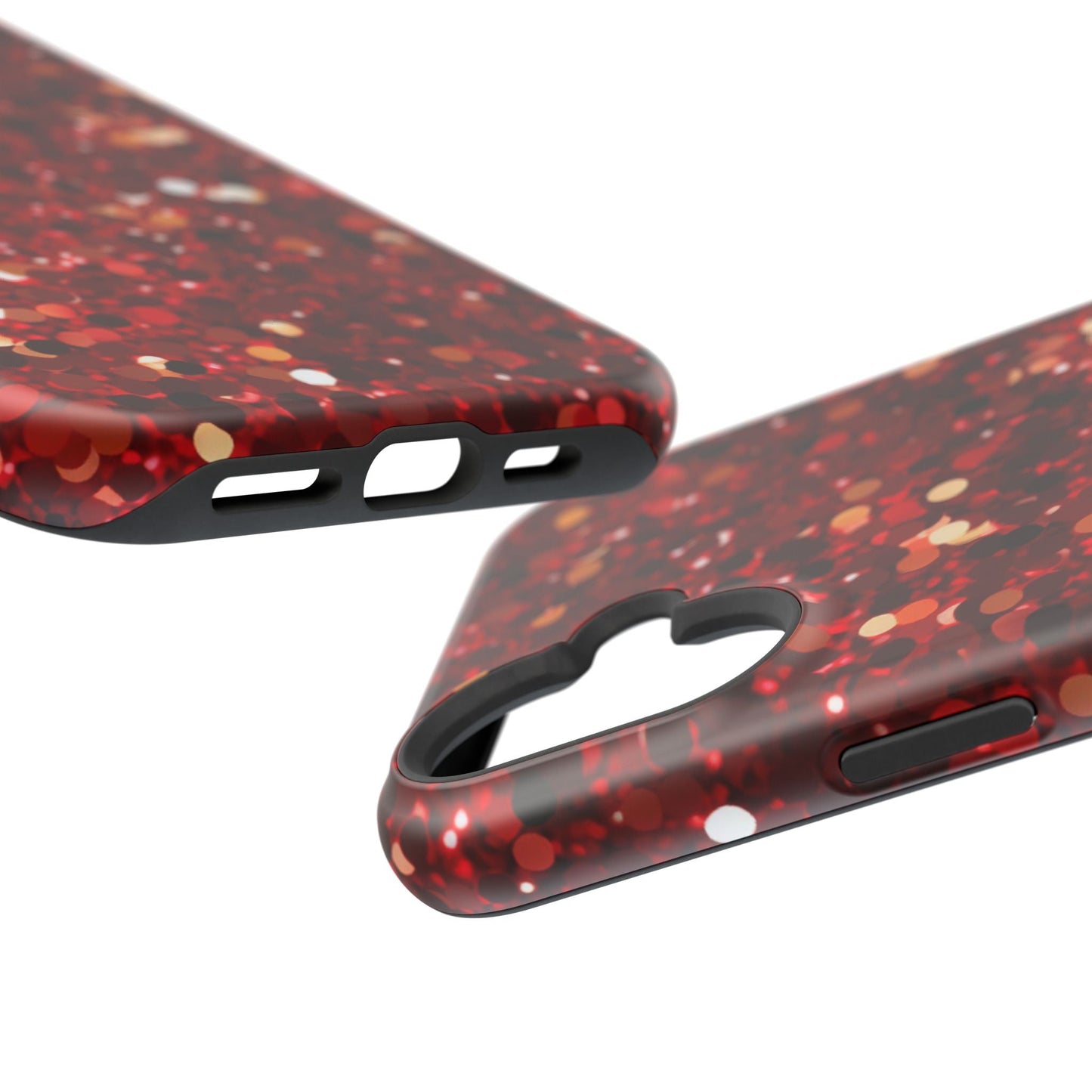 Ruby Red Glitter Sparkle MagSafe Case - BOGO Cases