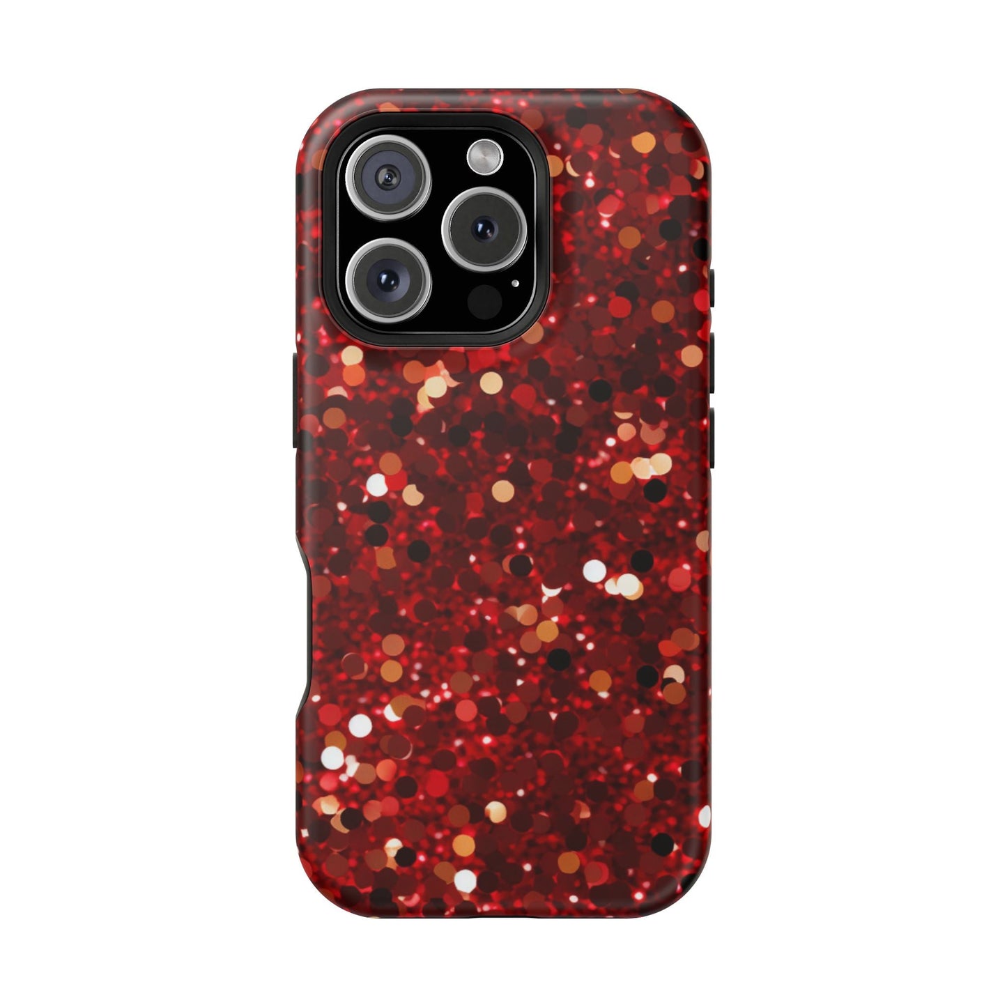 Ruby Red Glitter Sparkle MagSafe Case - BOGO Cases