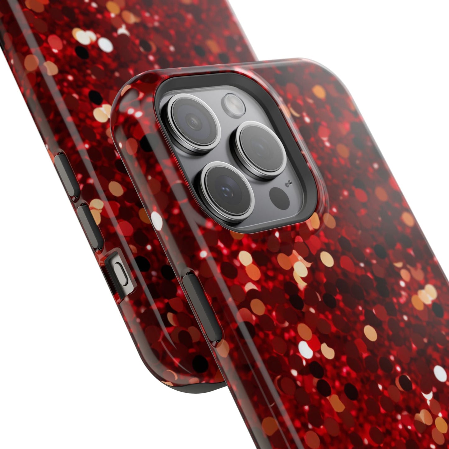 Ruby Red Glitter Sparkle MagSafe Case - BOGO Cases