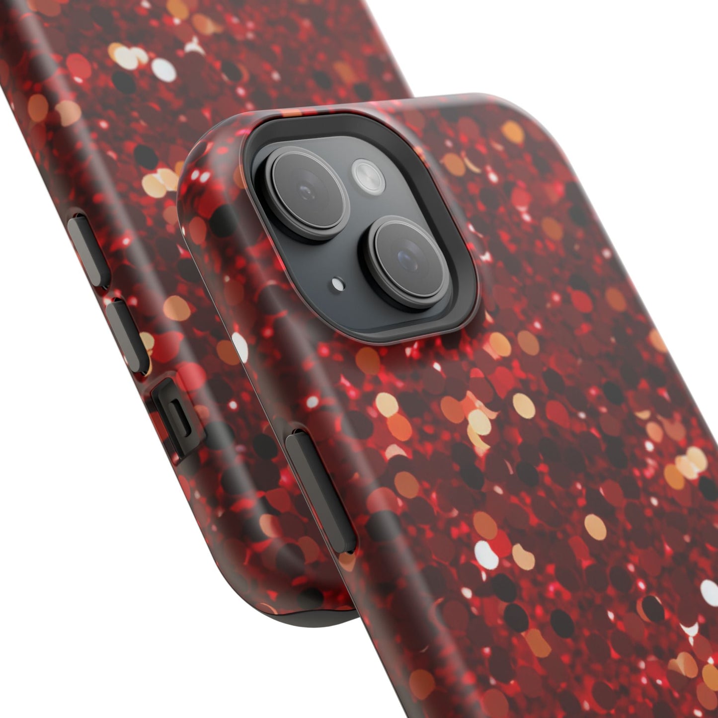 Ruby Red Glitter Sparkle MagSafe Case - BOGO Cases