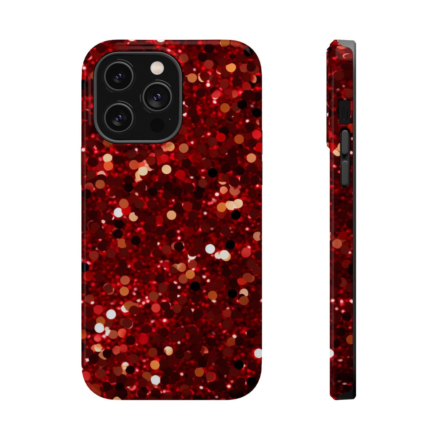 Ruby Red Glitter Sparkle MagSafe Case - BOGO Cases