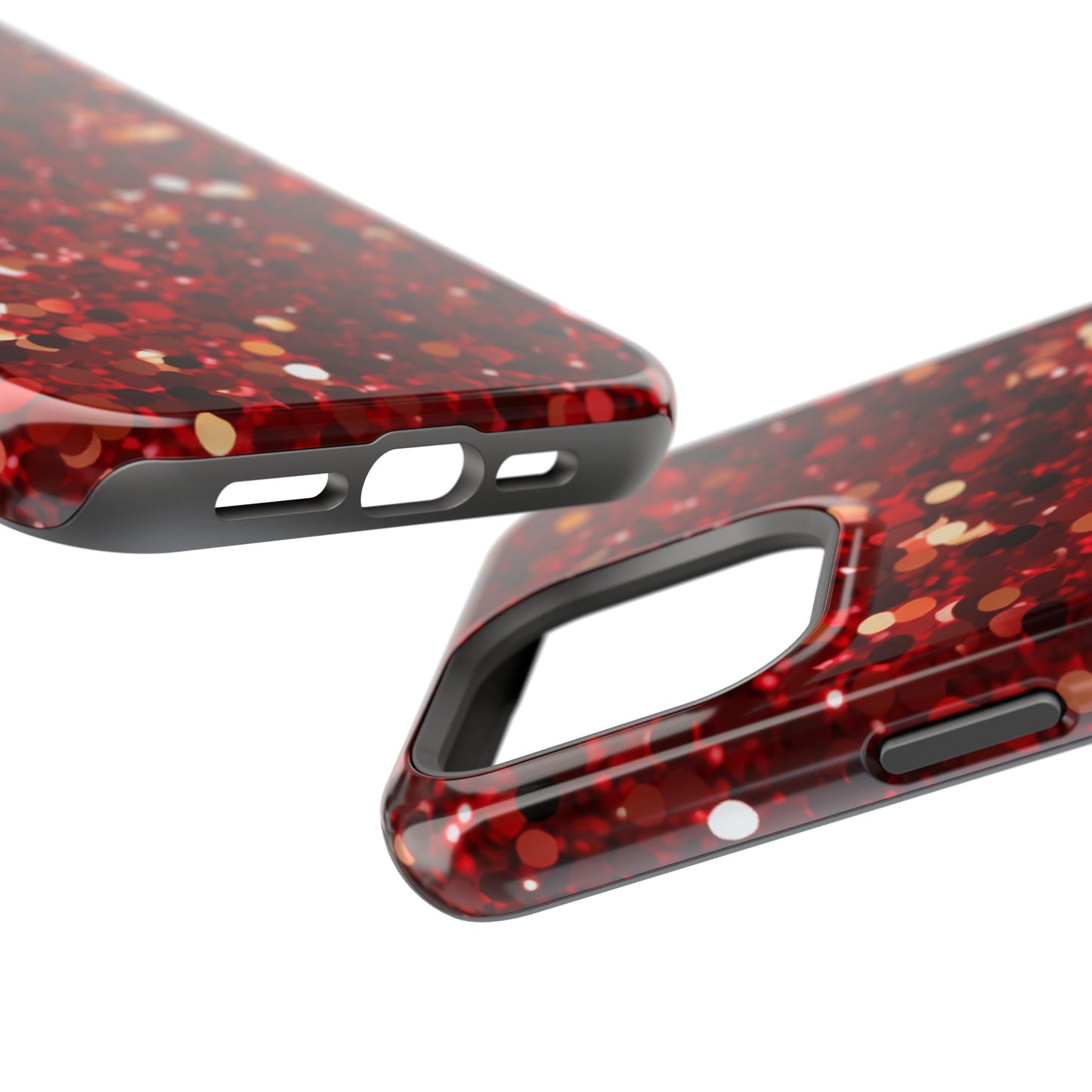Ruby Red Glitter Sparkle MagSafe Case - BOGO Cases