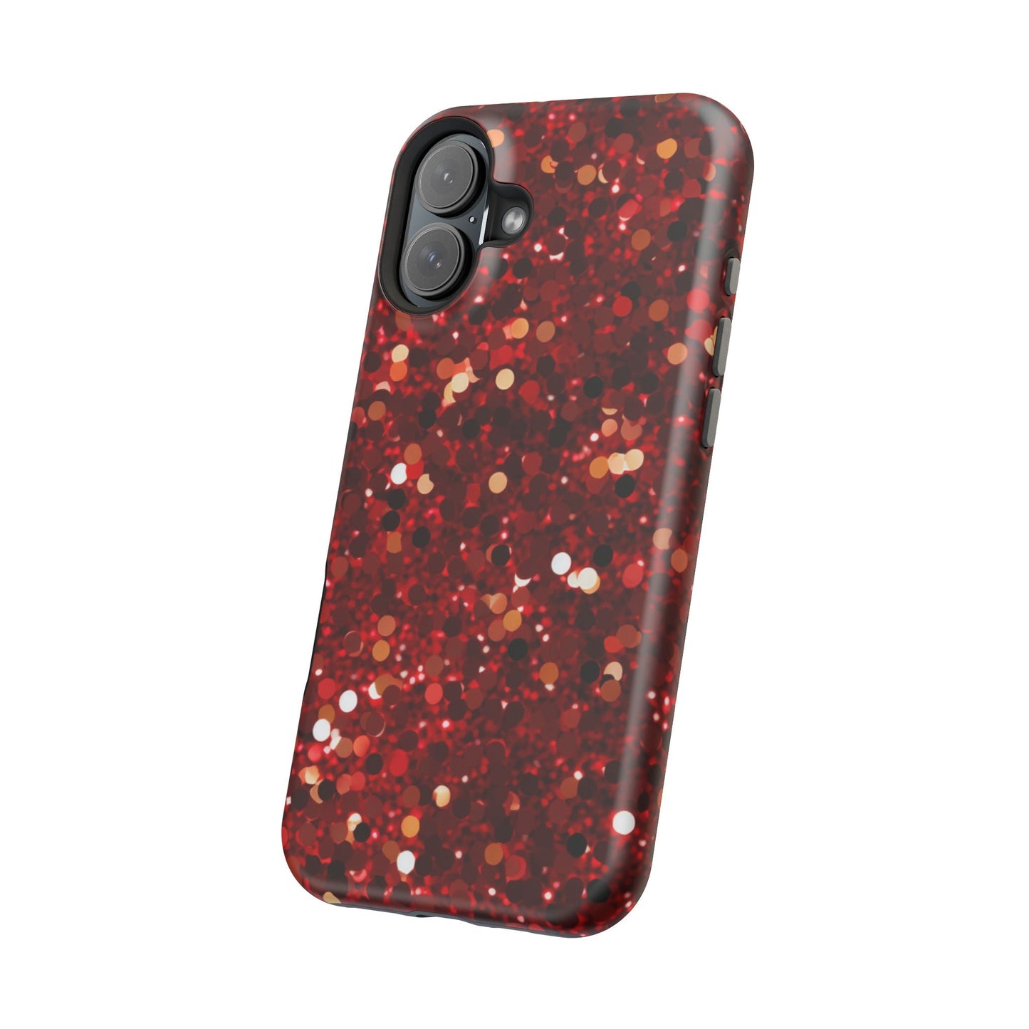 Ruby Red Glitter Sparkle MagSafe Case - BOGO Cases