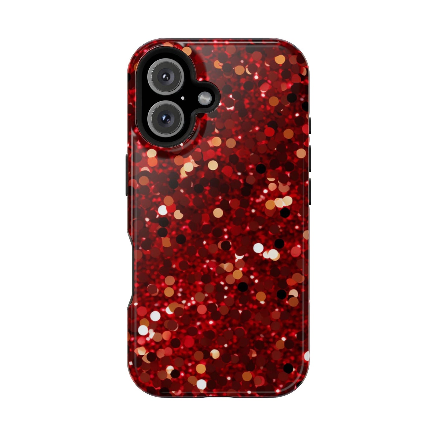 Ruby Red Glitter Sparkle MagSafe Case - BOGO Cases