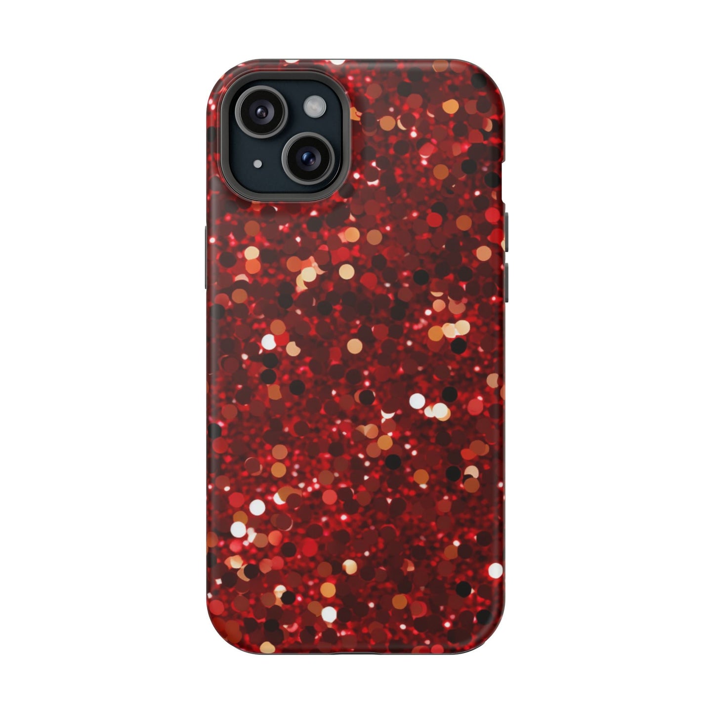 Ruby Red Glitter Sparkle MagSafe Case - BOGO Cases