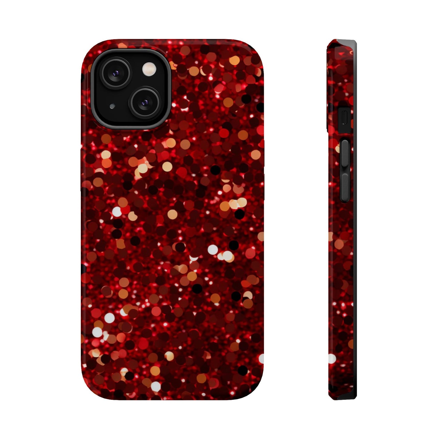 Ruby Red Glitter Sparkle MagSafe Case - BOGO Cases