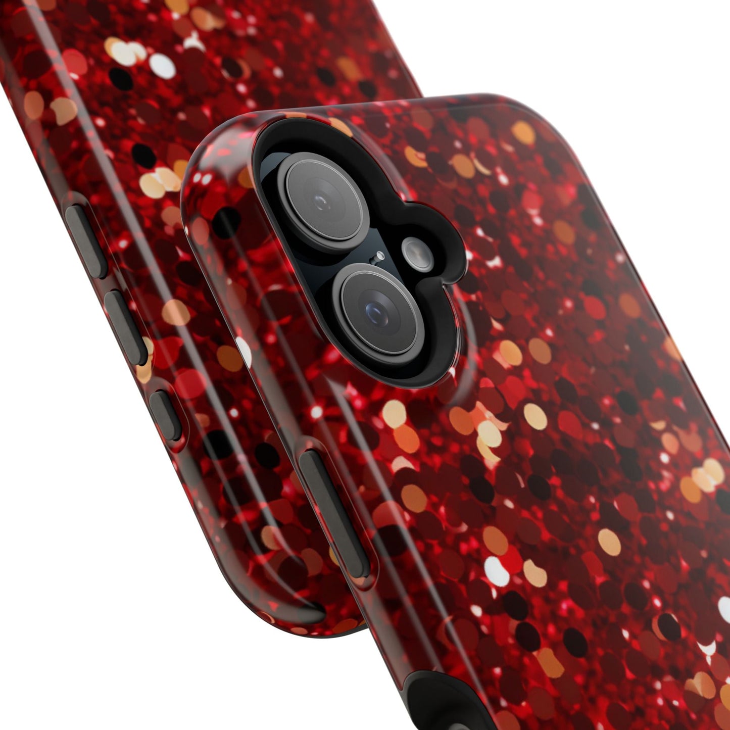 Ruby Red Glitter Sparkle MagSafe Case - BOGO Cases