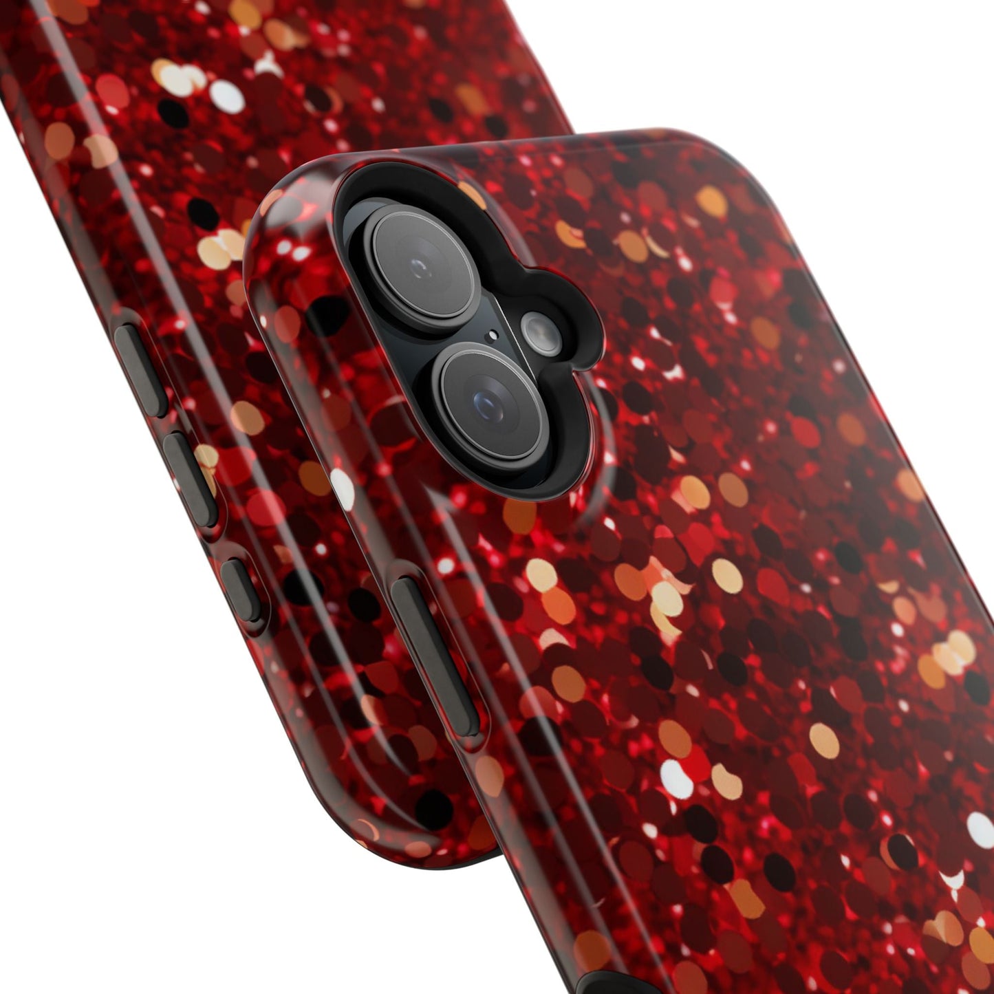 Ruby Red Glitter Sparkle MagSafe Case - BOGO Cases