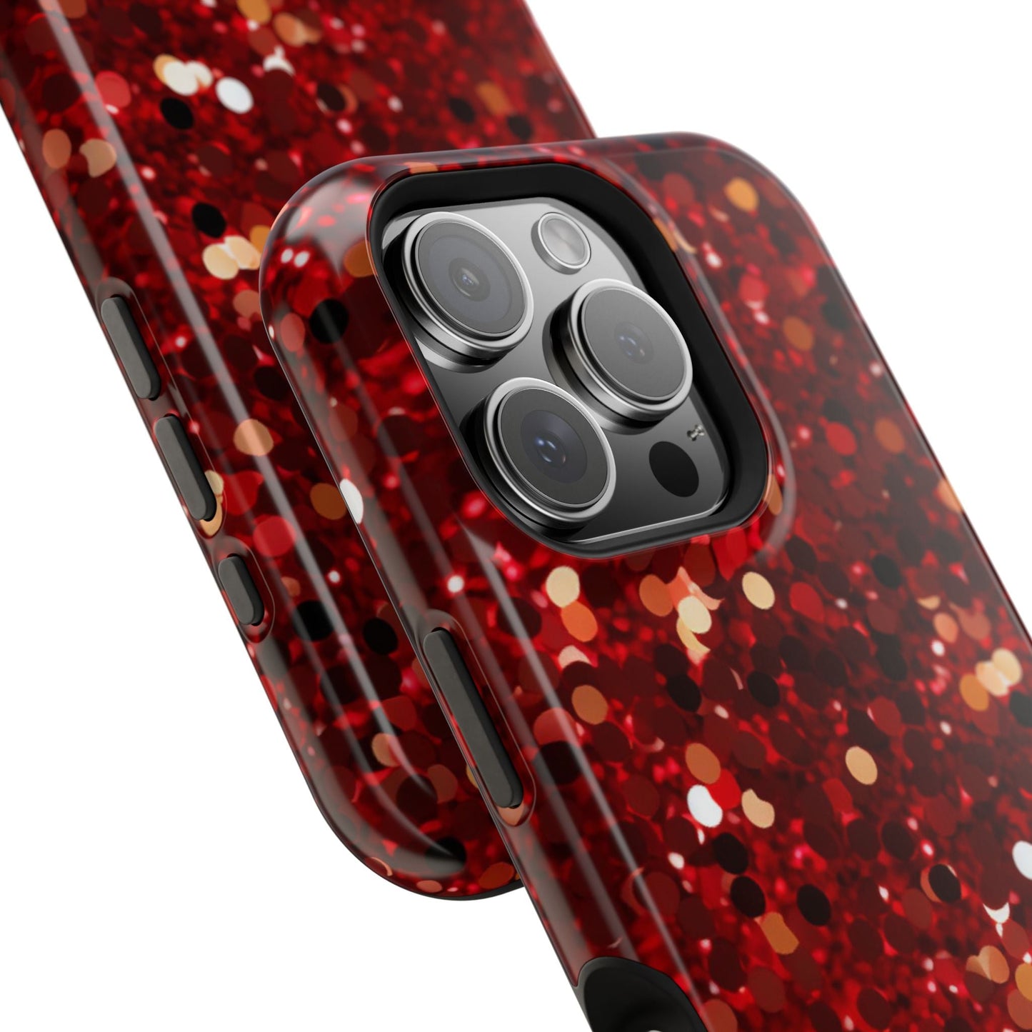 Ruby Red Glitter Sparkle MagSafe Case - BOGO Cases
