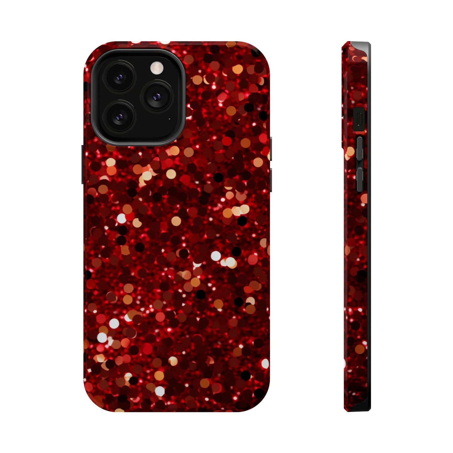 Ruby Red Glitter Sparkle MagSafe Case - BOGO Cases