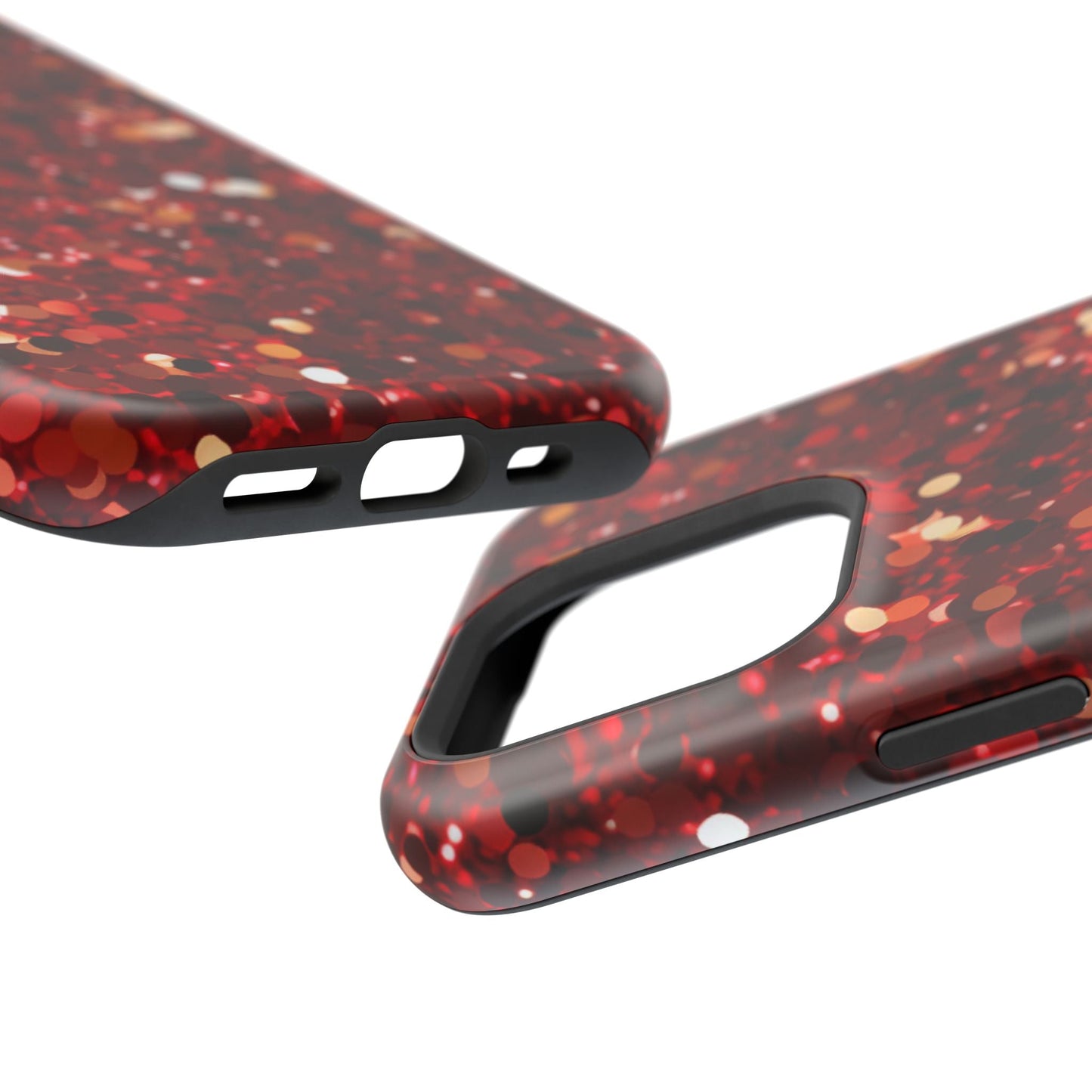 Ruby Red Glitter Sparkle MagSafe Case - BOGO Cases