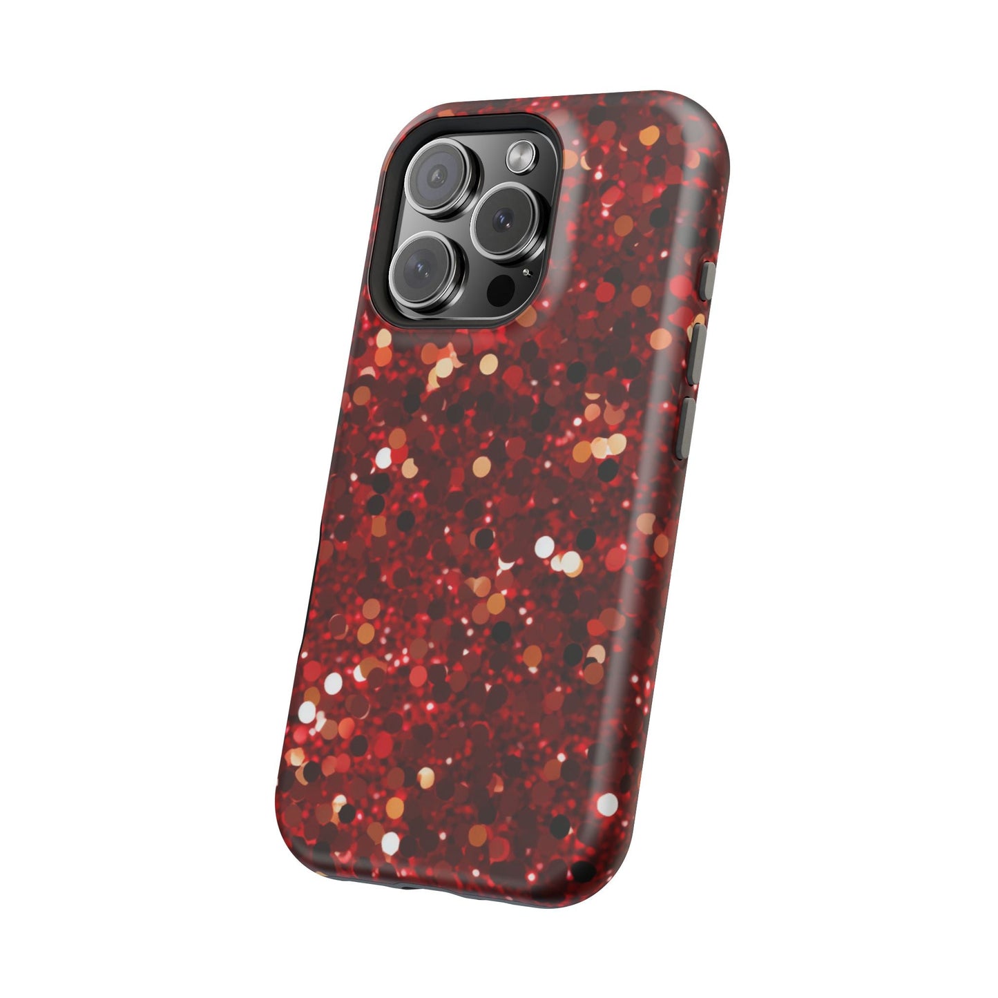 Ruby Red Glitter Sparkle MagSafe Case - BOGO Cases