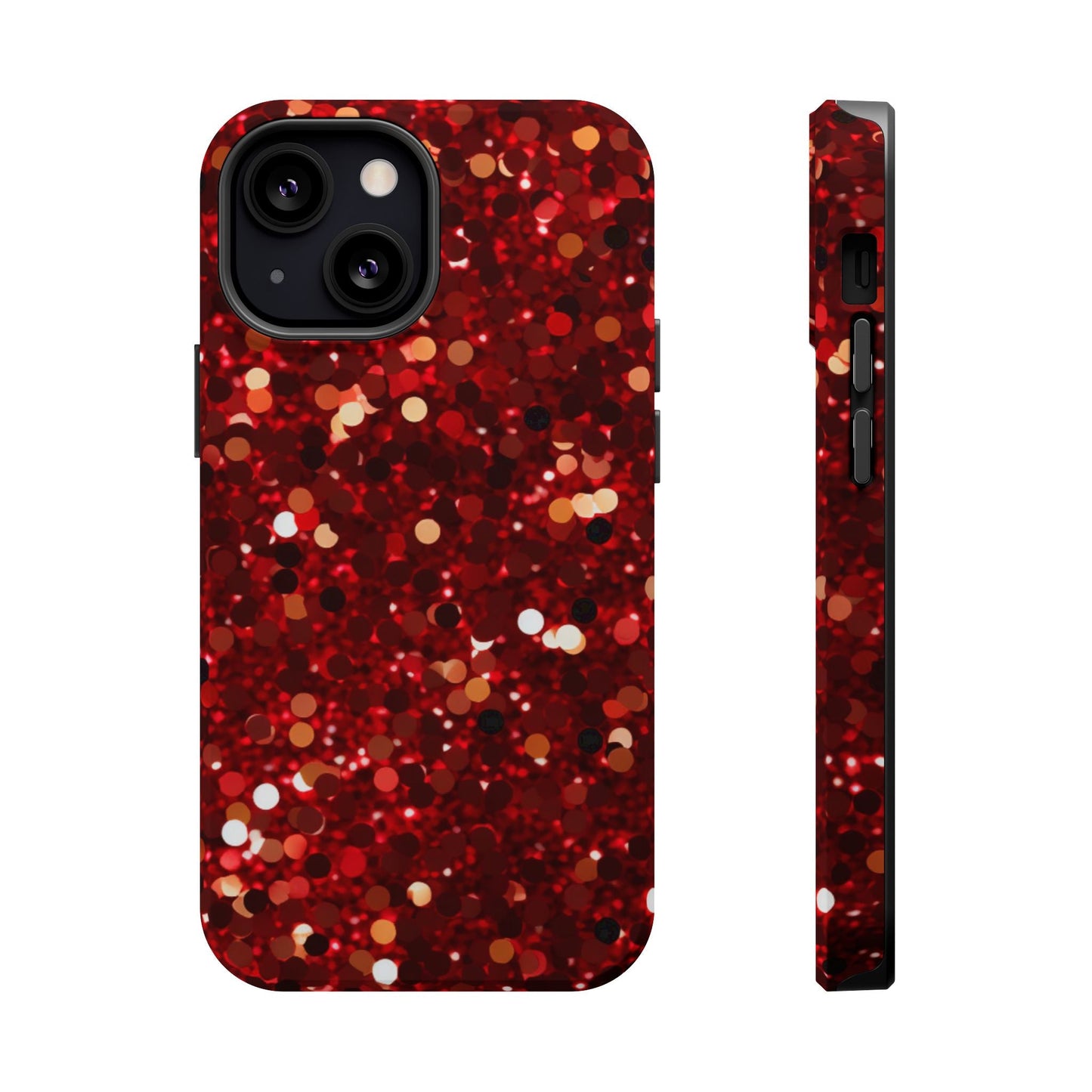 Ruby Red Glitter Sparkle MagSafe Case - BOGO Cases