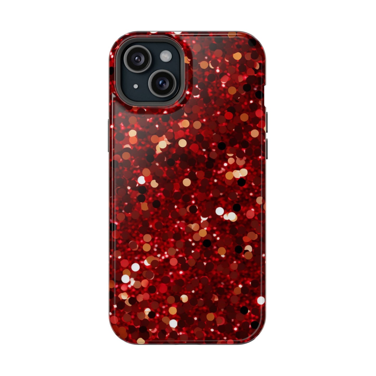 Ruby Red Glitter Sparkle MagSafe Case - BOGO Cases