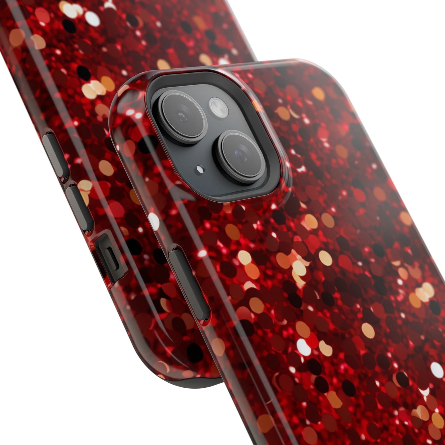 Ruby Red Glitter Sparkle MagSafe Case - BOGO Cases