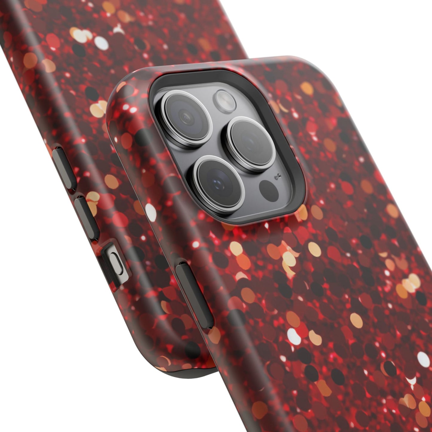 Ruby Red Glitter Sparkle MagSafe Case - BOGO Cases
