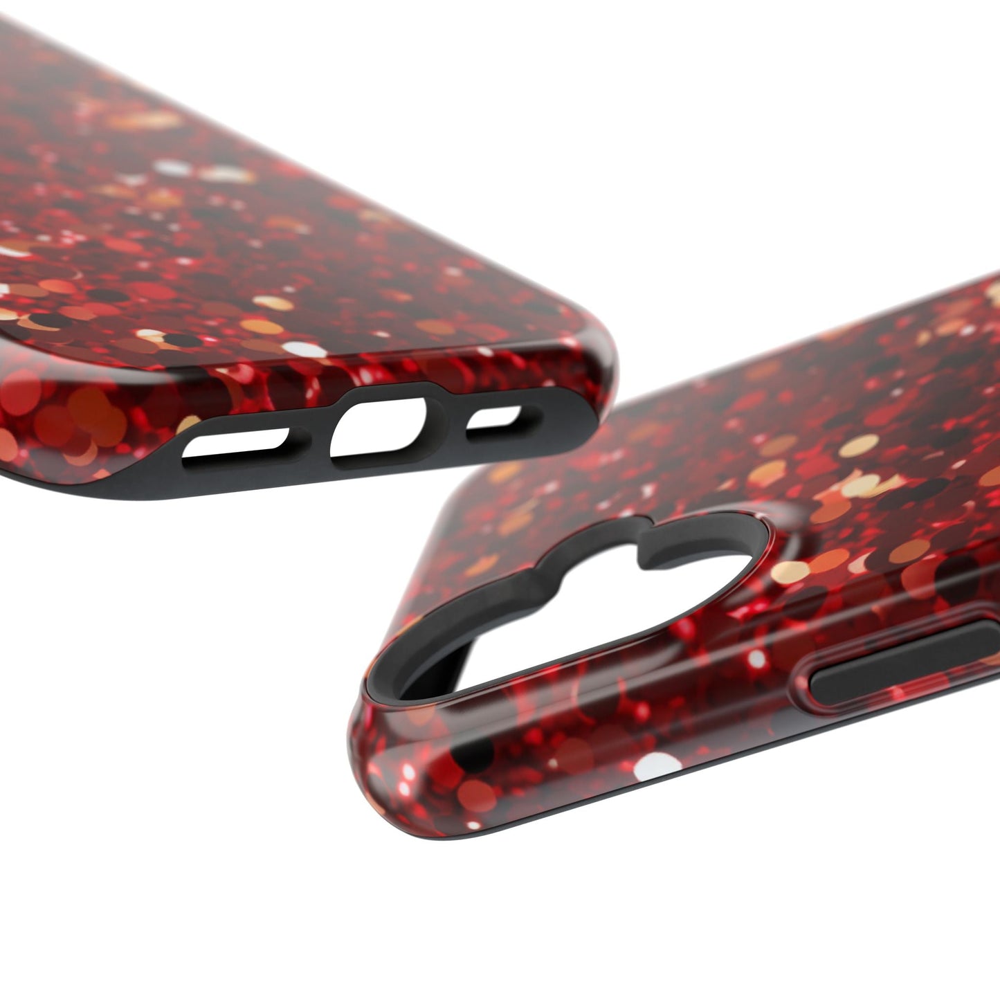 Ruby Red Glitter Sparkle MagSafe Case - BOGO Cases