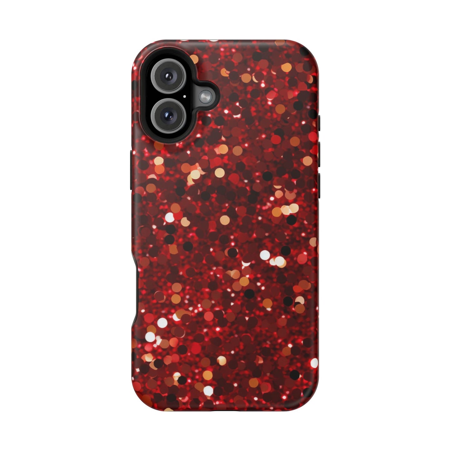 Ruby Red Glitter Sparkle MagSafe Case - BOGO Cases