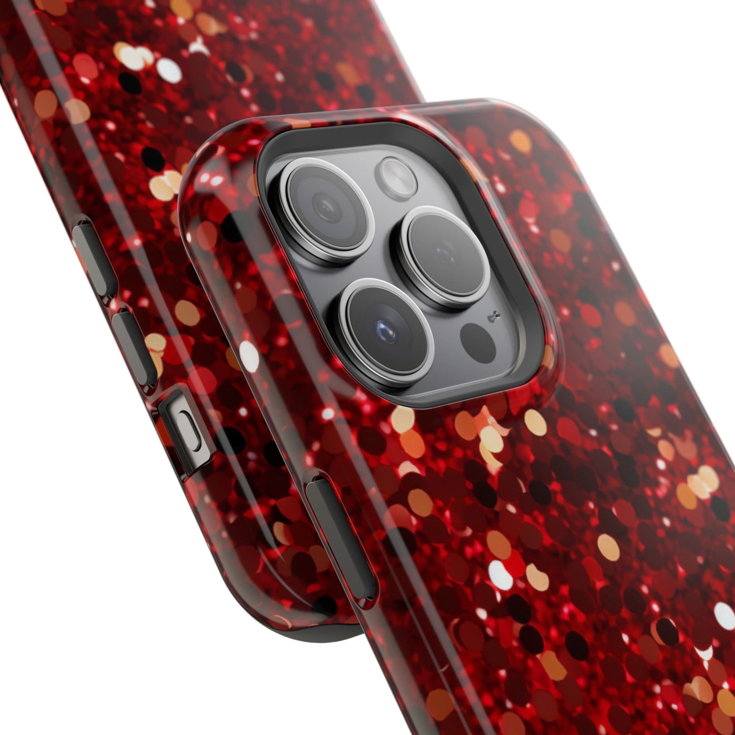 Ruby Red Glitter Sparkle MagSafe Case - BOGO Cases
