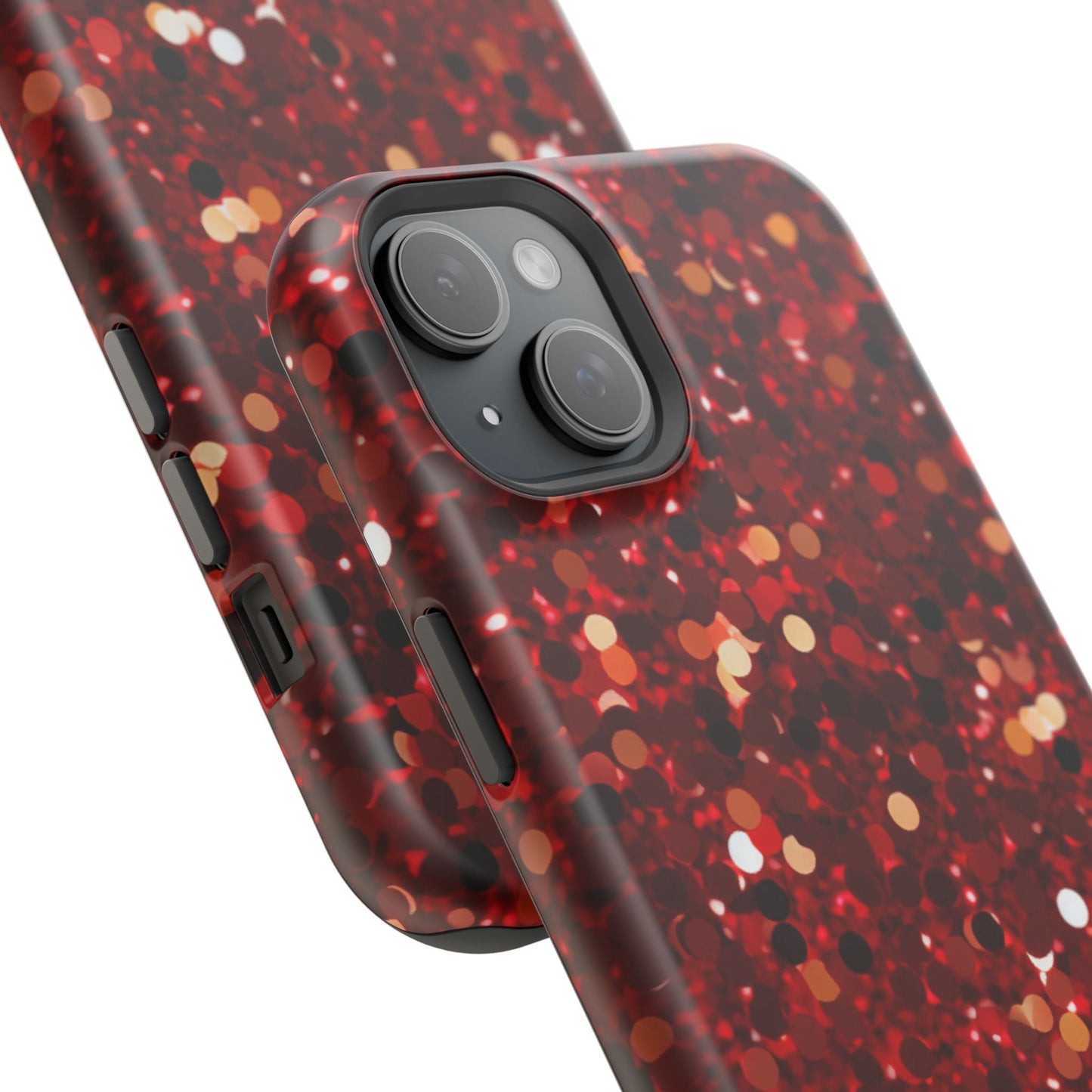 Ruby Red Glitter Sparkle MagSafe Case - BOGO Cases