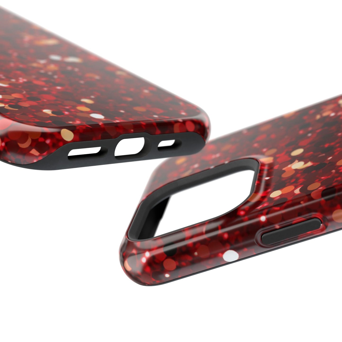 Ruby Red Glitter Sparkle MagSafe Case - BOGO Cases