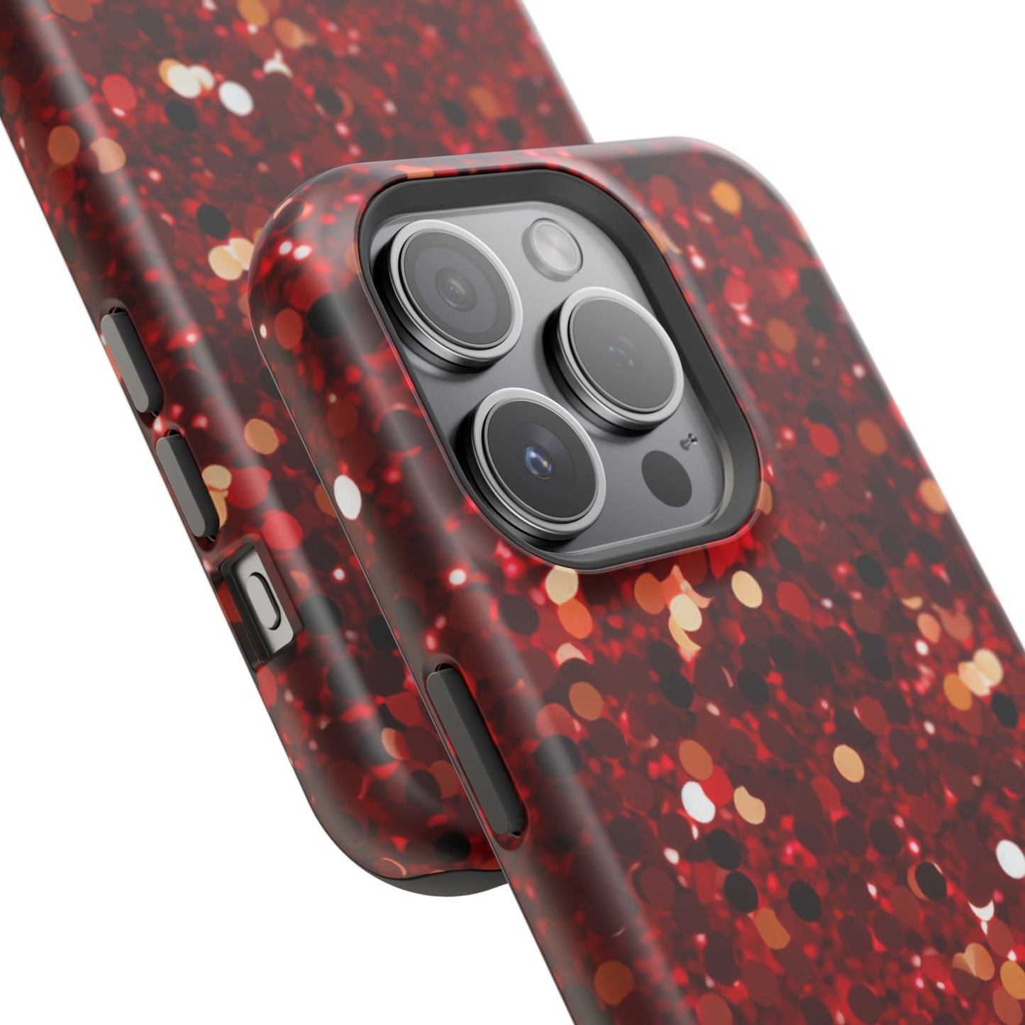 Ruby Red Glitter Sparkle MagSafe Case - BOGO Cases