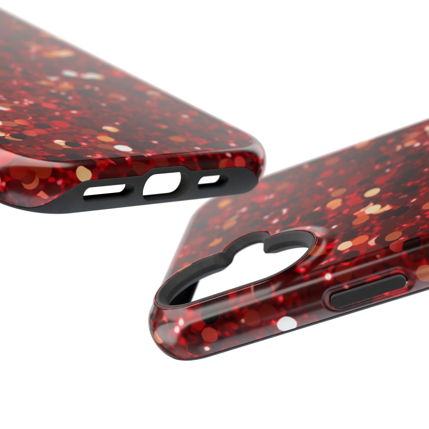 Ruby Red Glitter Sparkle MagSafe Case - BOGO Cases