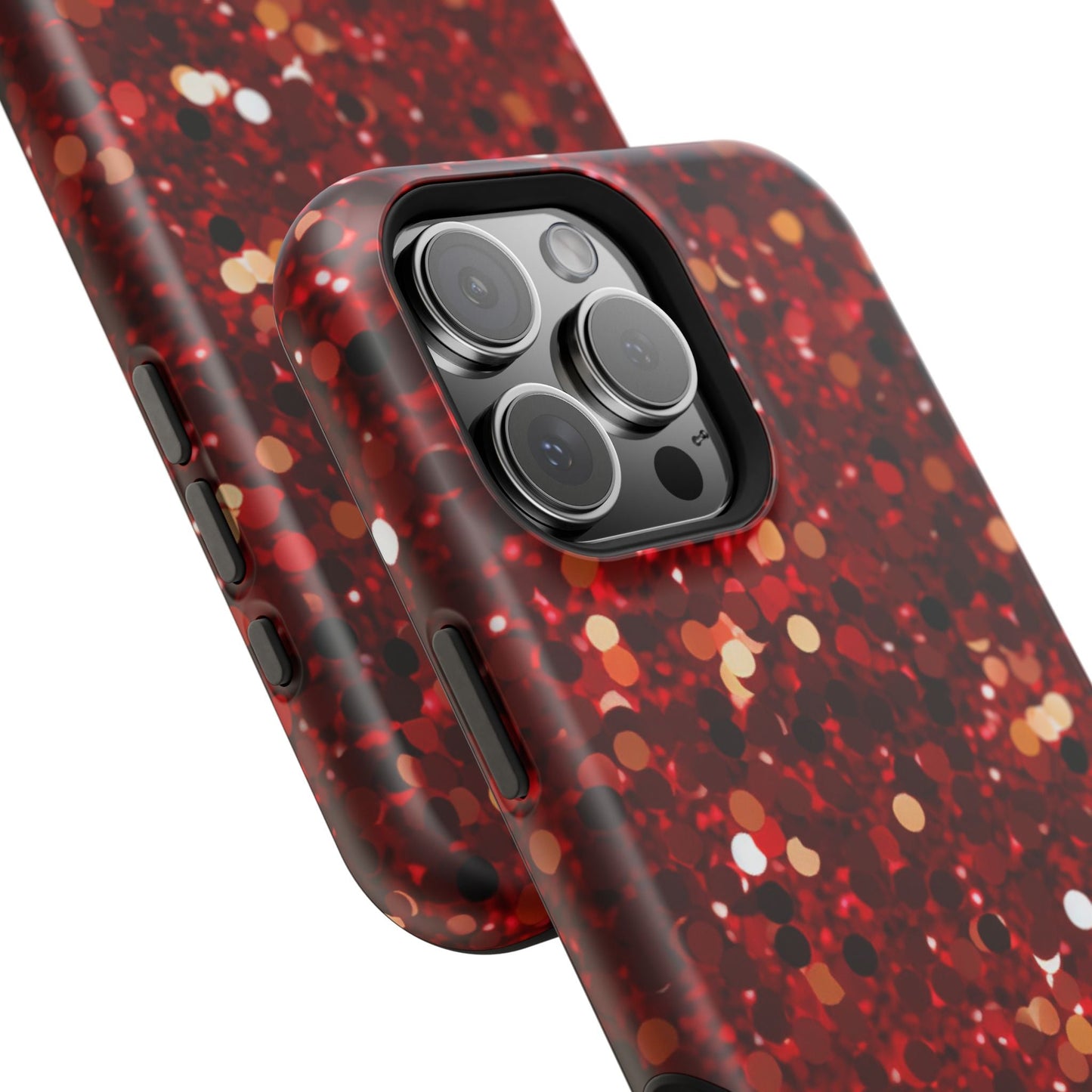 Ruby Red Glitter Sparkle MagSafe Case - BOGO Cases