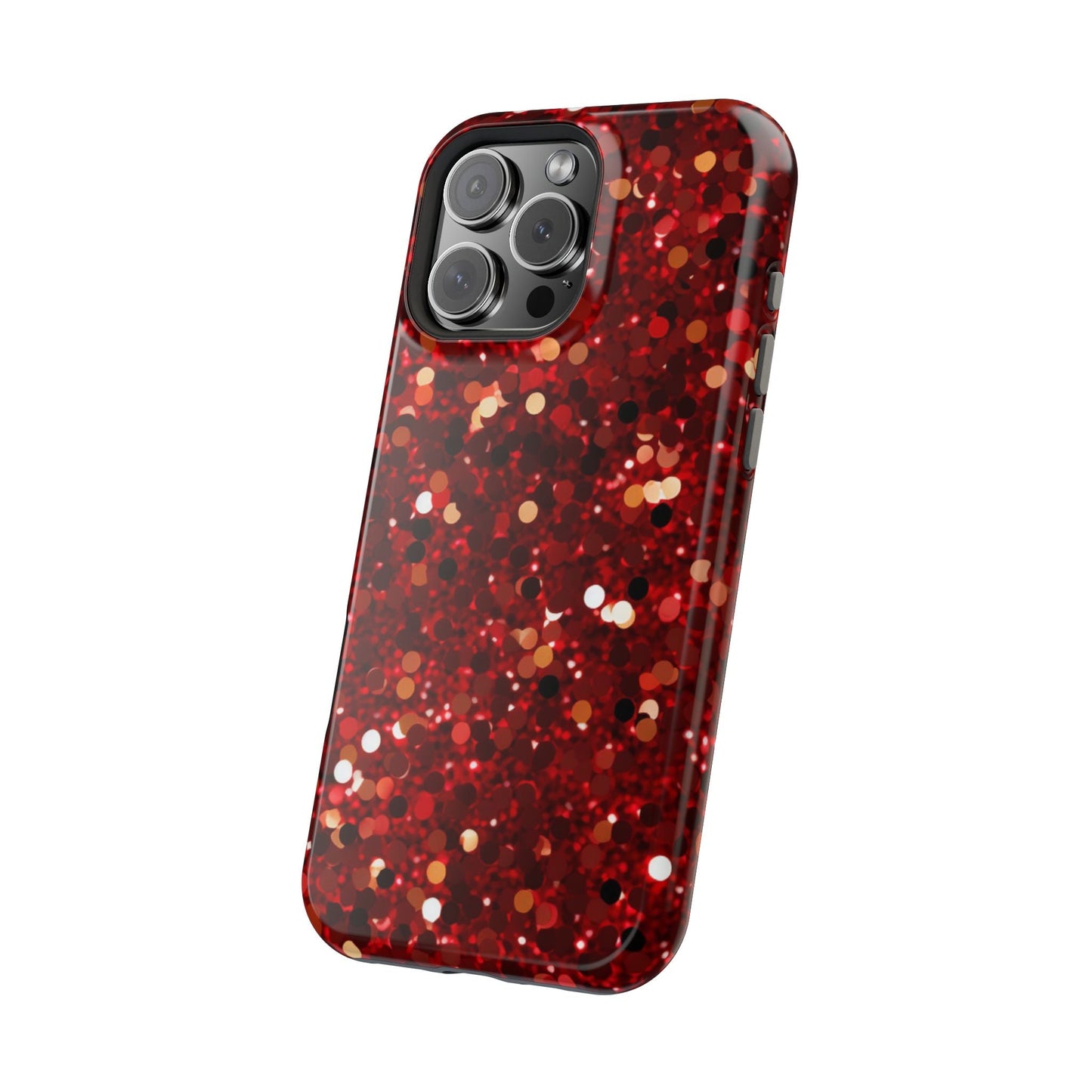 Ruby Red Glitter Sparkle MagSafe Case - BOGO Cases