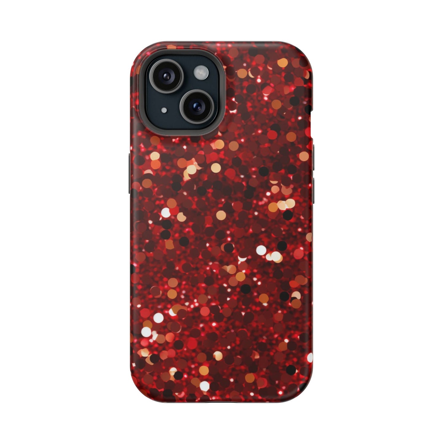 Ruby Red Glitter Sparkle MagSafe Case - BOGO Cases
