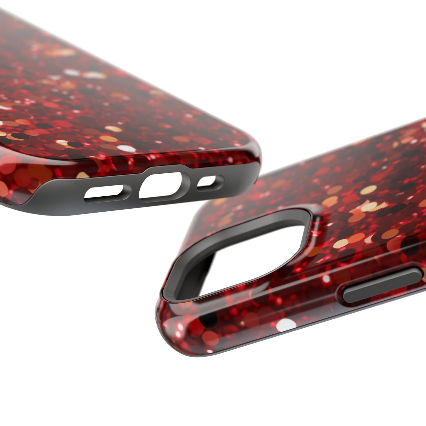 Ruby Red Glitter Sparkle MagSafe Case - BOGO Cases
