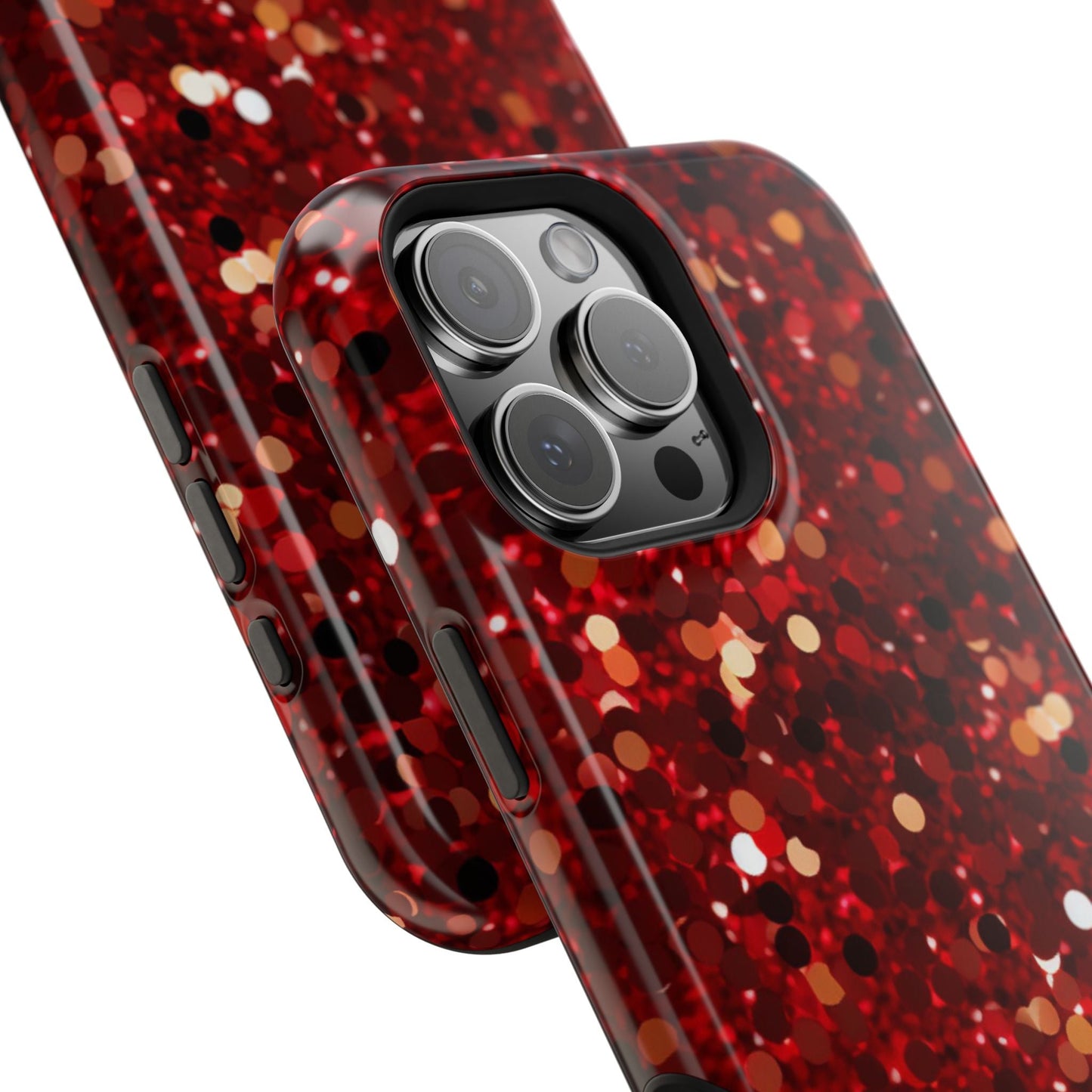 Ruby Red Glitter Sparkle MagSafe Case - BOGO Cases